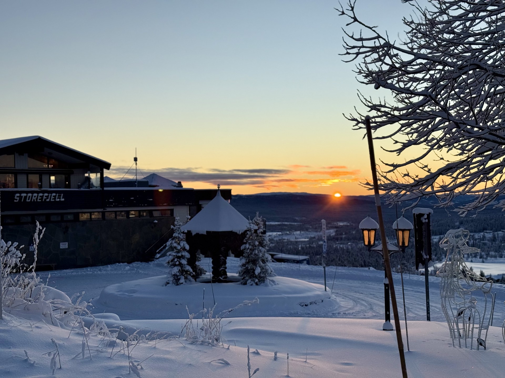 jul på storefjell